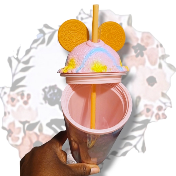 🆕️ Mickey Cookie Ears Double Walled Treat Topper Tumbler Cup 20oz - Picture 7 of 7